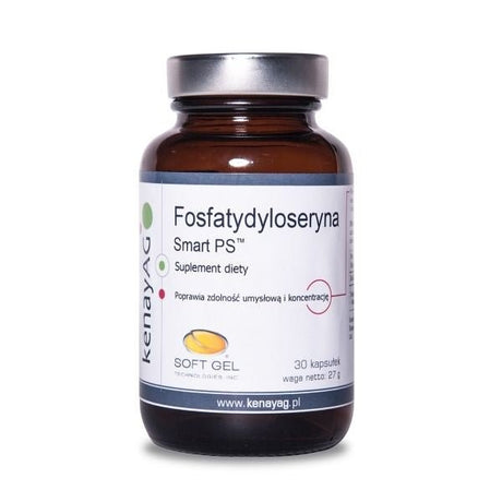 Fosfatydyloseryna Kenay Fosfatydyloseryna Smart PS 30 caps - Sklep Witaminki.pl