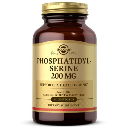 Fosfatydyloseryna Solgar Phosphatidylserine 200mg 60 caps - Sklep Witaminki.pl