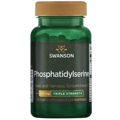 Fosfatydyloseryna Swanson Phosphatidylserine 300 mg 30 softgels - Sklep Witaminki.pl