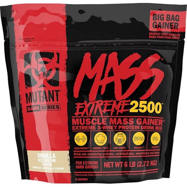 Gainer Mutant Mutant Mass Extreme 2500 Vanilla Ice Cream 2720 g - Sklep Witaminki.pl