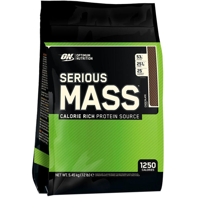 Gainer Optimum Nutrition Serious Mass Banana 5450 g - Sklep Witaminki.pl