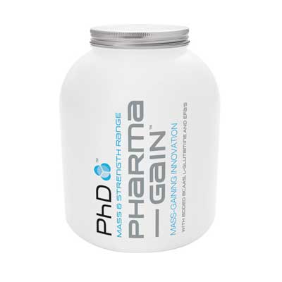 Gainer PhD Pharma Gain, Vanilla Creme - 2300g Vanilla Creme 2300 g - Sklep Witaminki.pl