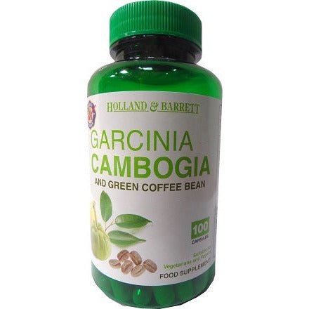 Garcinia Cambogia Holland & Barrett Garcinia Cambogia and Green Coffee Bean 100 capsules - Sklep Witaminki.pl