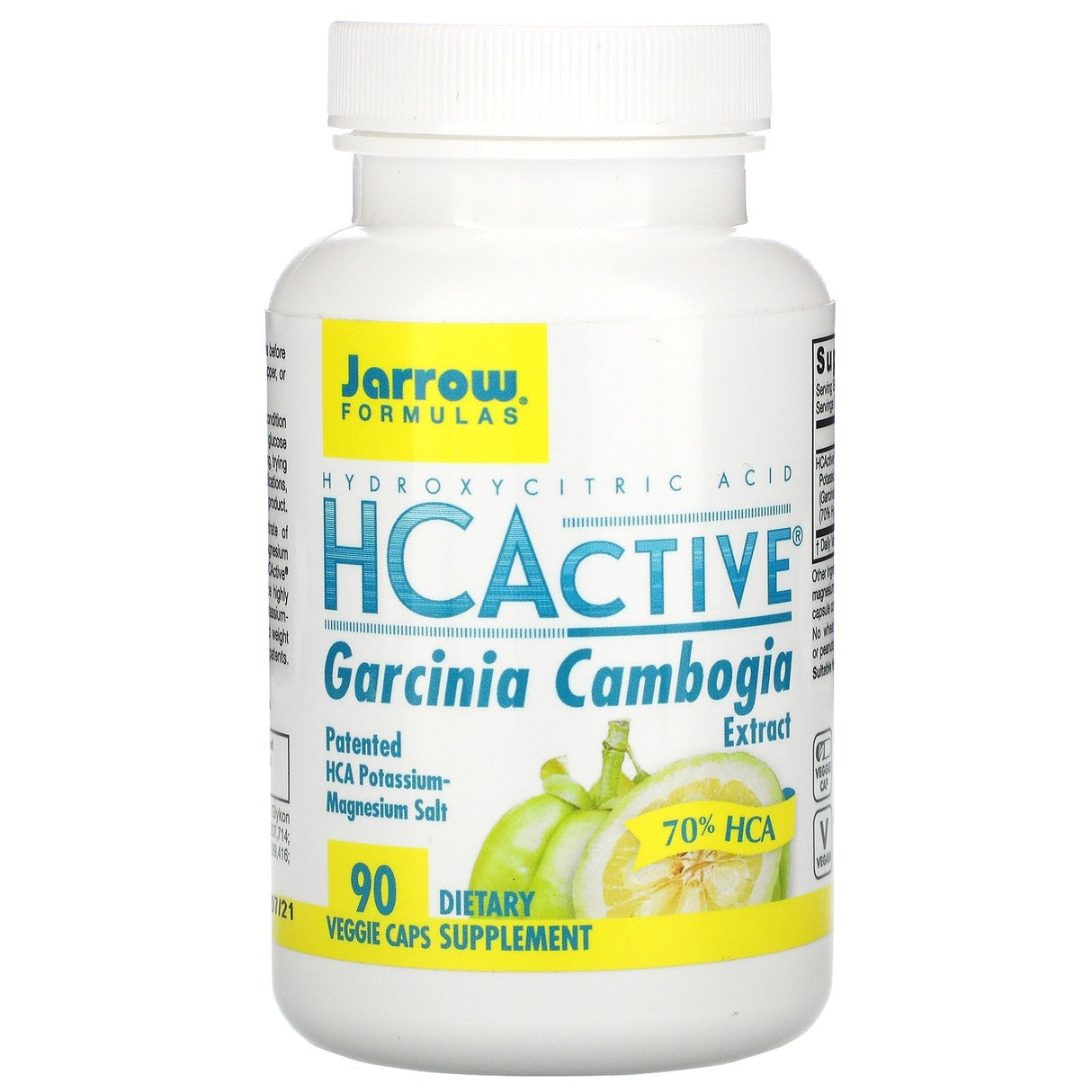 Garcinia Cambogia Jarrow Formulas Garcinia Cambogia HCActive 90 caps - Sklep Witaminki.pl