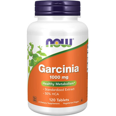Garcinia Cambogia NOW Foods Garcinia 1000 mg 120 tabs - Sklep Witaminki.pl
