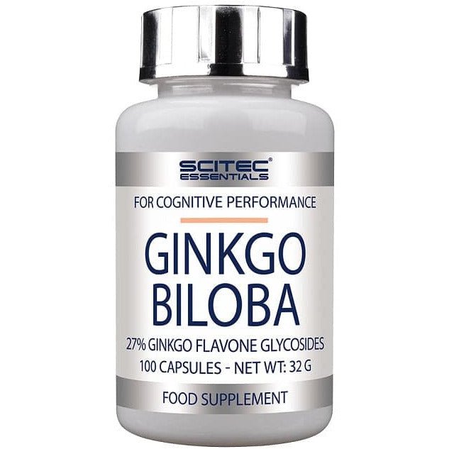 Ginkgo Biloba Scitec Nutrition Ginkgo Biloba 60mg 100 caps - Sklep Witaminki.pl