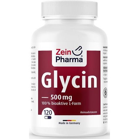 Glicyna Zein Pharma L-Glycine 500mg 120 caps - Sklep Witaminki.pl