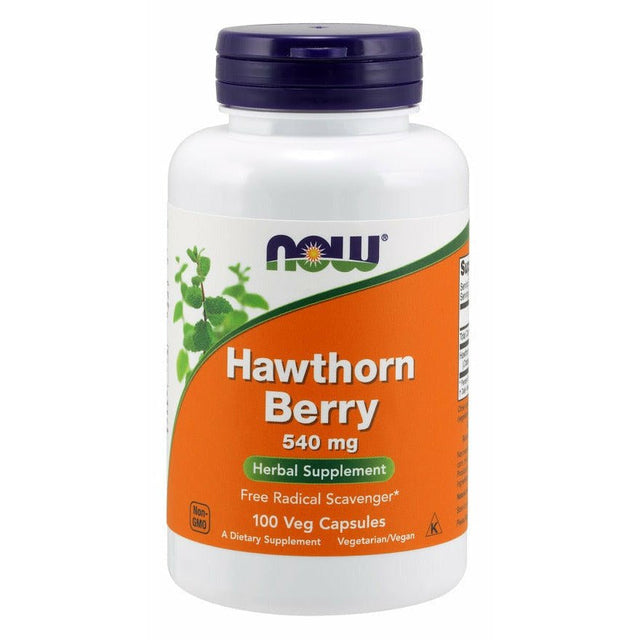 Głóg NOW Foods Hawthorn Berry 540 mg 100 vcaps - Sklep Witaminki.pl