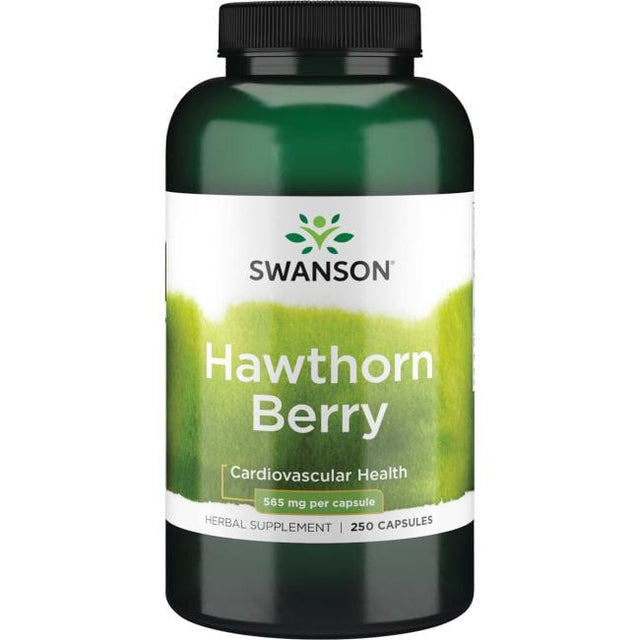 Głóg Swanson Hawthorn Berries 565 mg 250 caps - Sklep Witaminki.pl