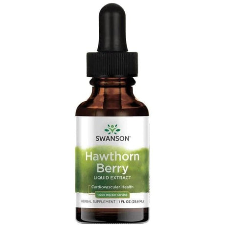 Głóg Swanson Hawthorn Berry Liquid Extract 29.6 ml - Sklep Witaminki.pl