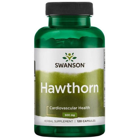 Głóg Swanson Hawthorn Extract 500 mg 120 caps - Sklep Witaminki.pl