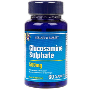 Glukozamina Holland & Barrett Glucosamine Sulphate 500mg 60 caps - Sklep Witaminki.pl