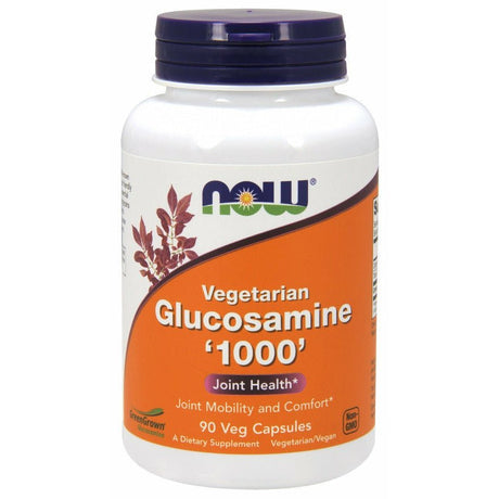 Glukozamina NOW Foods Glucosamine 1000 Vegetarian 90 vcaps - Sklep Witaminki.pl