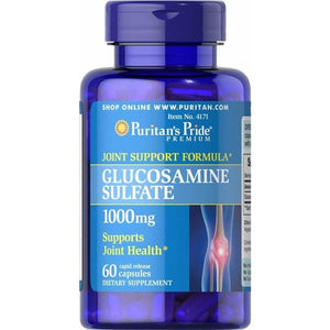 Glukozamina Puritan's Pride Glucosamine Sulfate 1000 mg 60 caps - Sklep Witaminki.pl