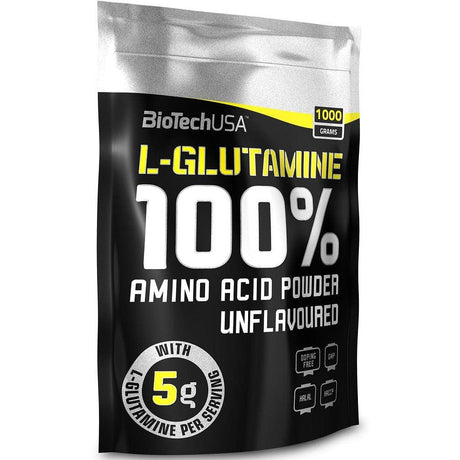 Glutamina BioTechUSA 100% L-Glutamine 1000 g Unflavoured - Sklep Witaminki.pl