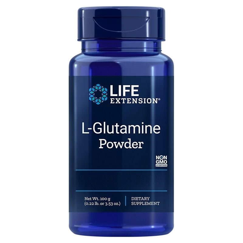 Glutamina Life Extension L-Glutamine Powder 100 g - Sklep Witaminki.pl