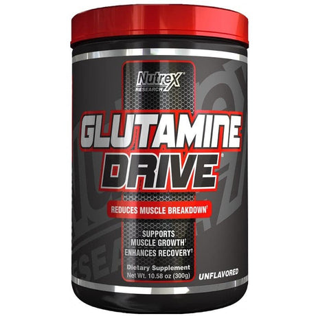Glutamina Nutrex Glutamine Drive 300 g Unflavored - Sklep Witaminki.pl
