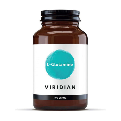 Glutamina Viridian L-Glutamine Powder 100 g - Sklep Witaminki.pl