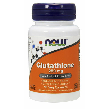 Glutation NOW Foods Glutathione 250 mg 60 vcaps - Sklep Witaminki.pl