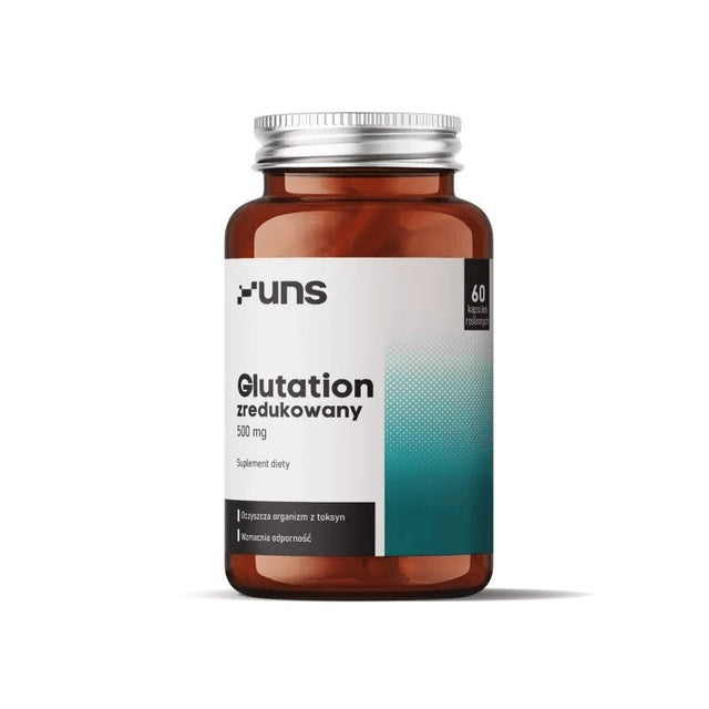 Glutation UNS Supplements Glutation zredukowany 500 mg 60 caps - Sklep Witaminki.pl