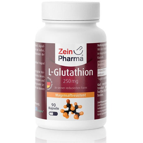 Glutation Zein Pharma L-Glutathione 250mg 90 caps - Sklep Witaminki.pl