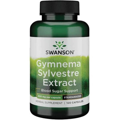 Gurmar Swanson Gymnema Sylvestre Extract 300 mg 120 caps - Sklep Witaminki.pl