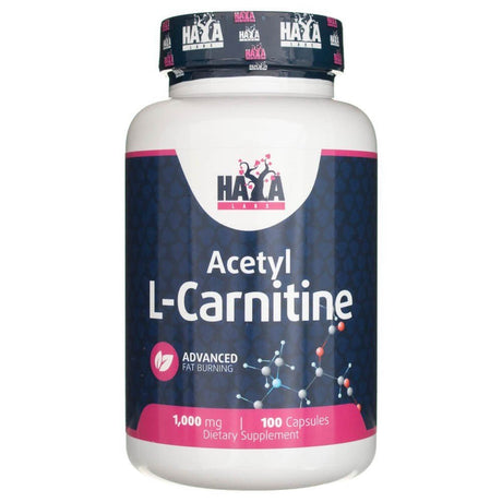 Haya Labs Acetyl L-Karnityna 1000 mg 100 caps - Sklep Witaminki.pl