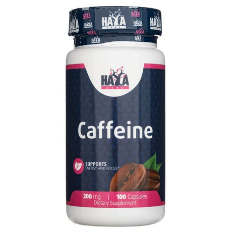 Haya Labs Kofeina 200 mg 100 caps - Sklep Witaminki.pl