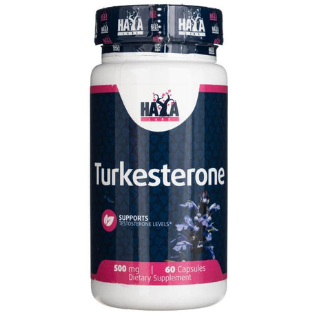 Haya Labs Turkesteron 500 mg 60 caps - Sklep Witaminki.pl