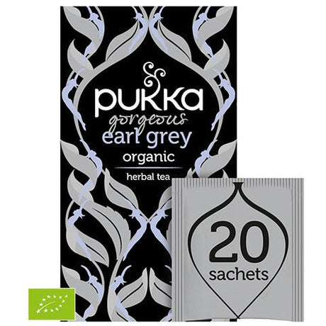 Herbata Pukka Gorgeous Earl Grey Organic Tea 20 sachets - Sklep Witaminki.pl