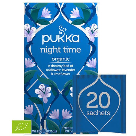 Herbata Pukka Night Time Organic Tea 20 sachets - Sklep Witaminki.pl