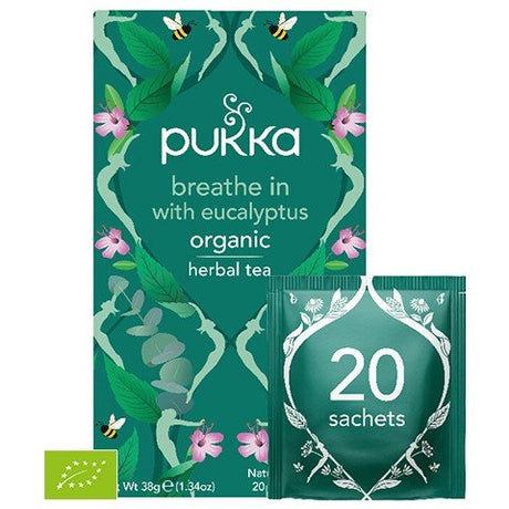 Herbata PUKKA Pukka Breathe In BIO 20 saszetek - Sklep Witaminki.pl