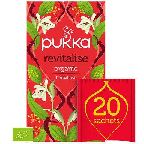 Herbata Pukka Revitalise Organic Tea 20 sachets - Sklep Witaminki.pl