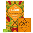 Herbata Pukka Three Ginger Organic Tea 20 sachets - Sklep Witaminki.pl