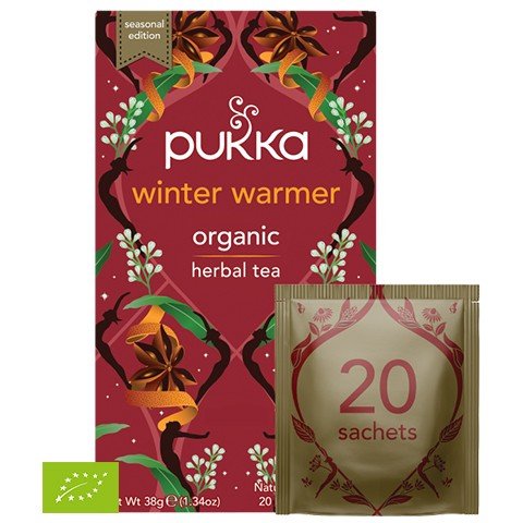 Herbata Pukka Winter Warmer Organic Tea 20 sachets - Sklep Witaminki.pl