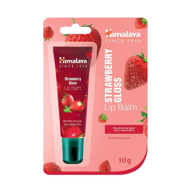 Himalaya Strawberry Gloss Lip Balm 10 g - Sklep Witaminki.pl