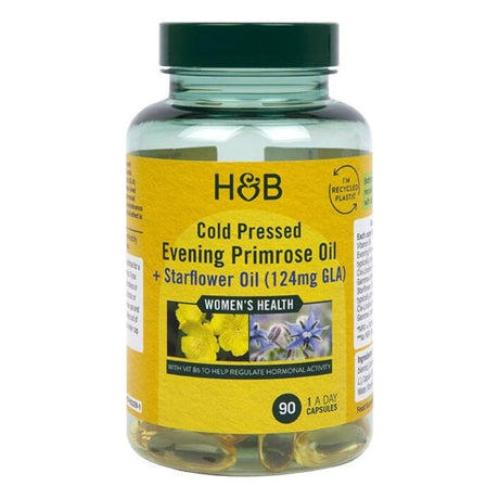 Holland & Barrett Cold Pressed Evening Primrose Oil + Starflower Oil 90 caps - Sklep Witaminki.pl