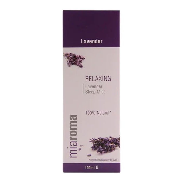 Holland & Barrett Miaroma Relaxing Lavender Sleep Mist Spray 100 ml - Sklep Witaminki.pl