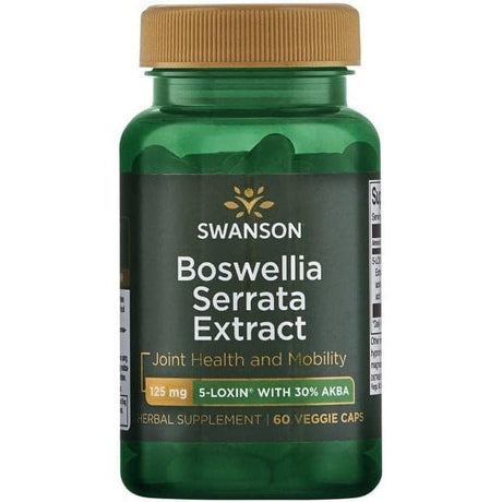 Kadzidłowiec Swanson Boswellia Serrata Extract 125 mg 60 vcaps - Sklep Witaminki.pl