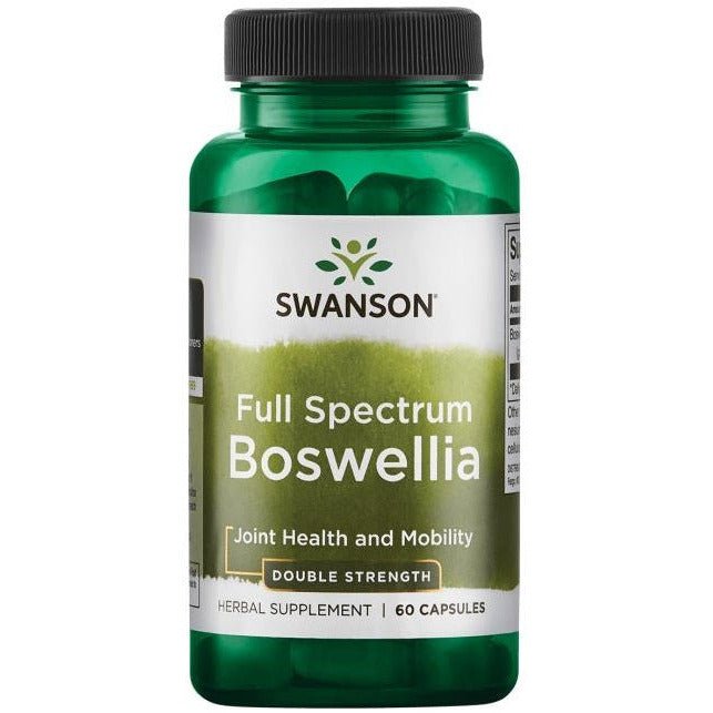 Kadzidłowiec Swanson Full Spectrum Boswellia 800 mg Double Strength 60 caps - Sklep Witaminki.pl