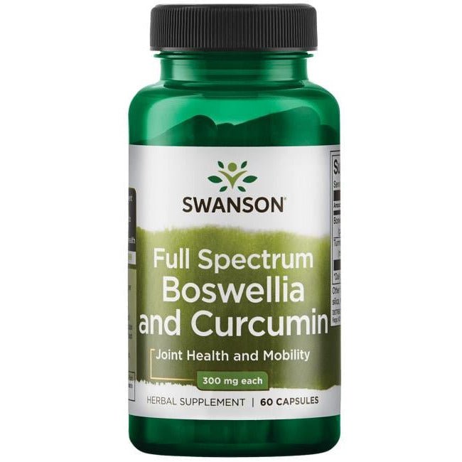 Kadzidłowiec Swanson Full Spectrum Boswellia and Curcumin 60 caps - Sklep Witaminki.pl