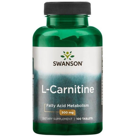 Karnityna Swanson L-Carnitine 500 mg 100 tabs - Sklep Witaminki.pl