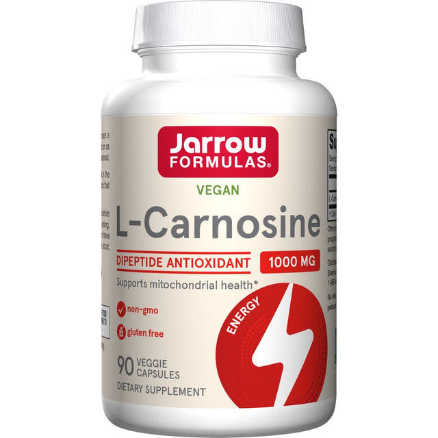 Karnozyna Jarrow Formulas L-Carnosine 90 vcaps - Sklep Witaminki.pl