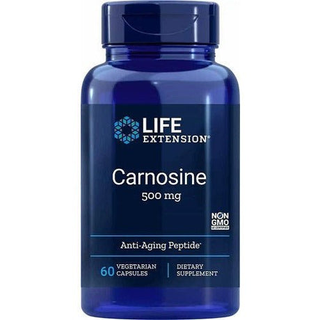 Karnozyna Life Extension Carnosine 500 mg 60 vcaps - Sklep Witaminki.pl
