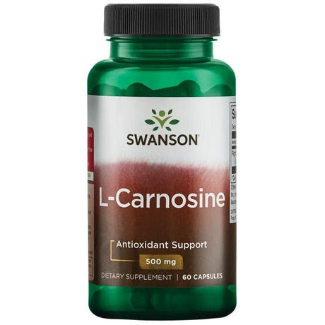 Karnozyna Swanson L-Carnosine 500 mg 60 capsułek - Sklep Witaminki.pl