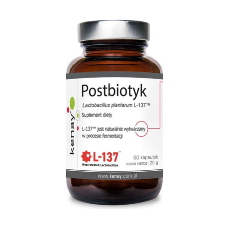 Kenay POSTBIOTYK Lactobacillus plantarum L-137 60 caps - Sklep Witaminki.pl
