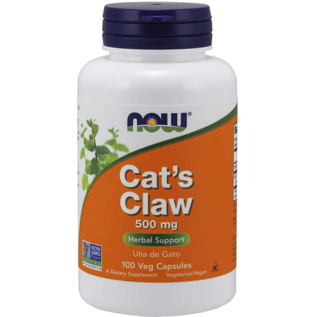 Koci Pazur NOW Foods Cat's Claw 500 mg 100 vcaps - Sklep Witaminki.pl