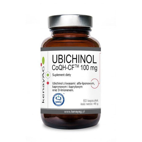 Koenzym Q10 Kenay Ubichinol COQH-CF 100 mg 60 caps - Sklep Witaminki.pl
