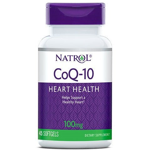 Koenzym Q10 Natrol CoQ-10 100 mg 45 softgels - Sklep Witaminki.pl