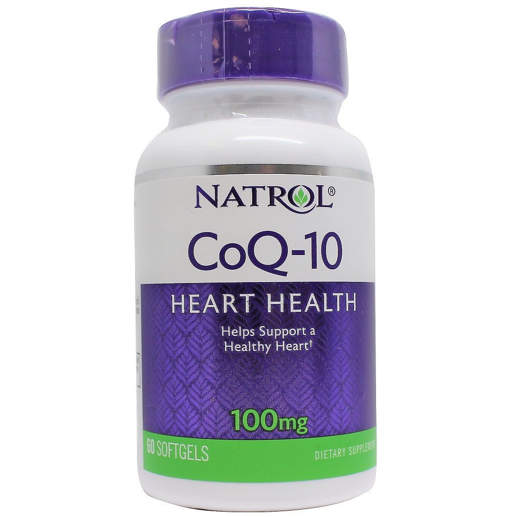 Koenzym Q10 Natrol CoQ-10 100 mg 60 softgels - Sklep Witaminki.pl